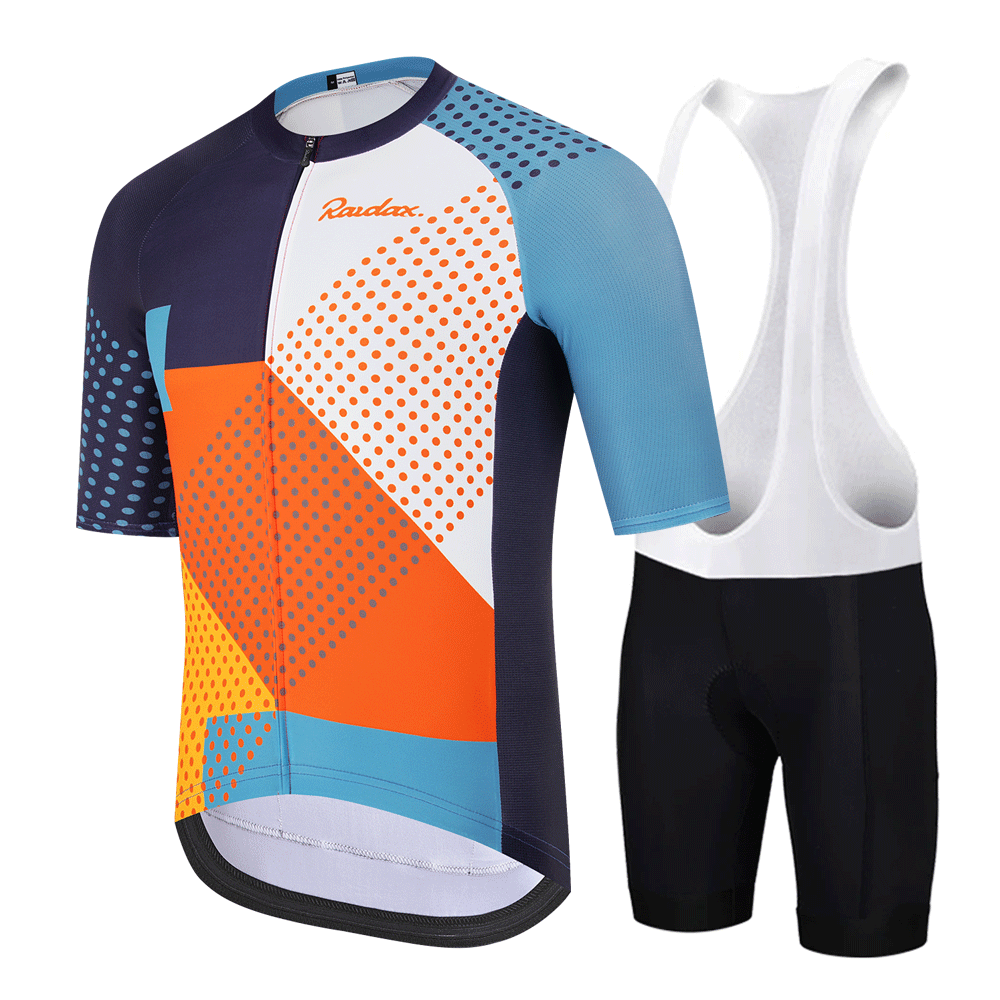 Mountain Biking Shorts - RAUDAX Men's Cycling Jersey Set Road