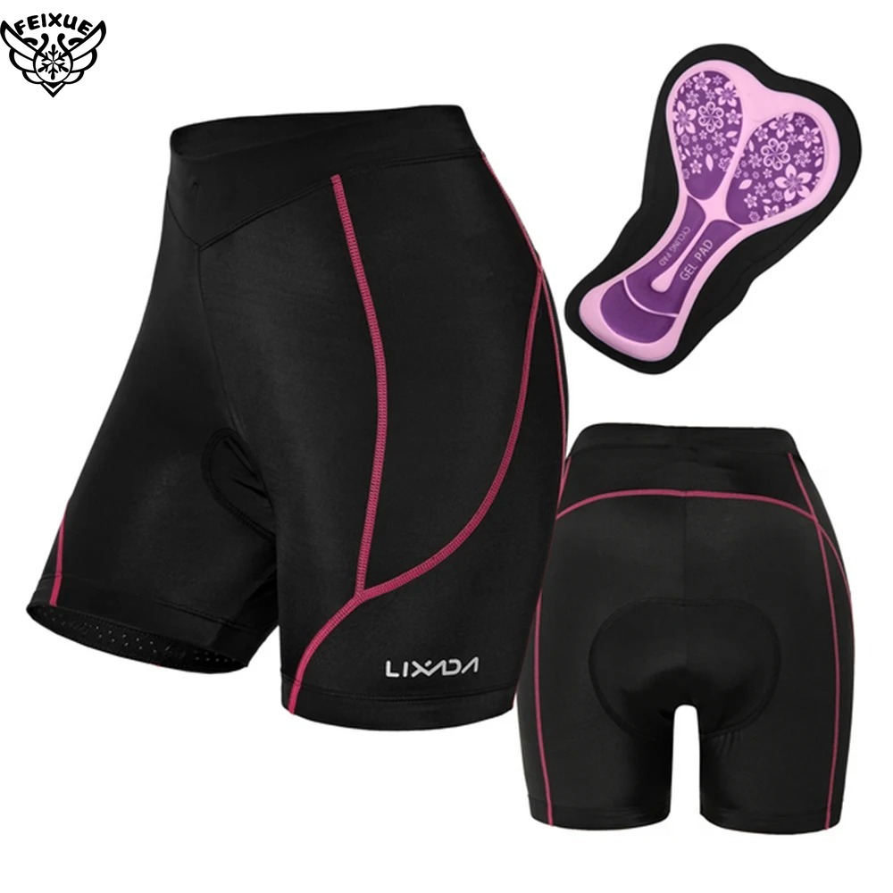 Mountain Biking Underwear - Women Cycling Shorts 3D Foam Gel