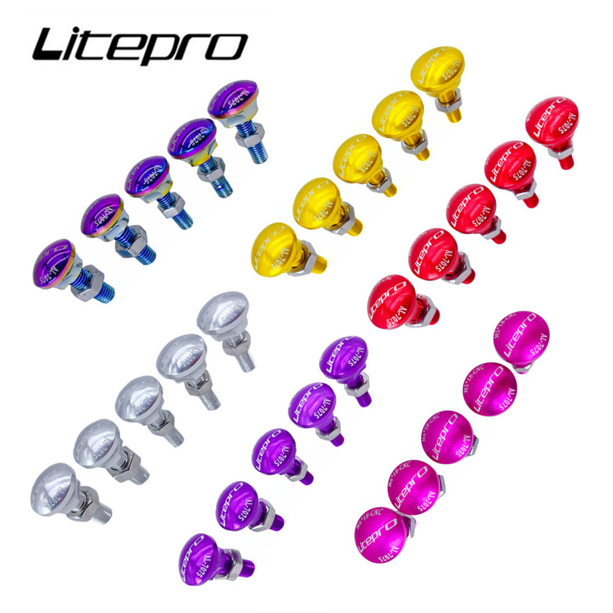 Mountain Biking Pictures - Litepro 5Pcs Front Wheel Fixing Screw