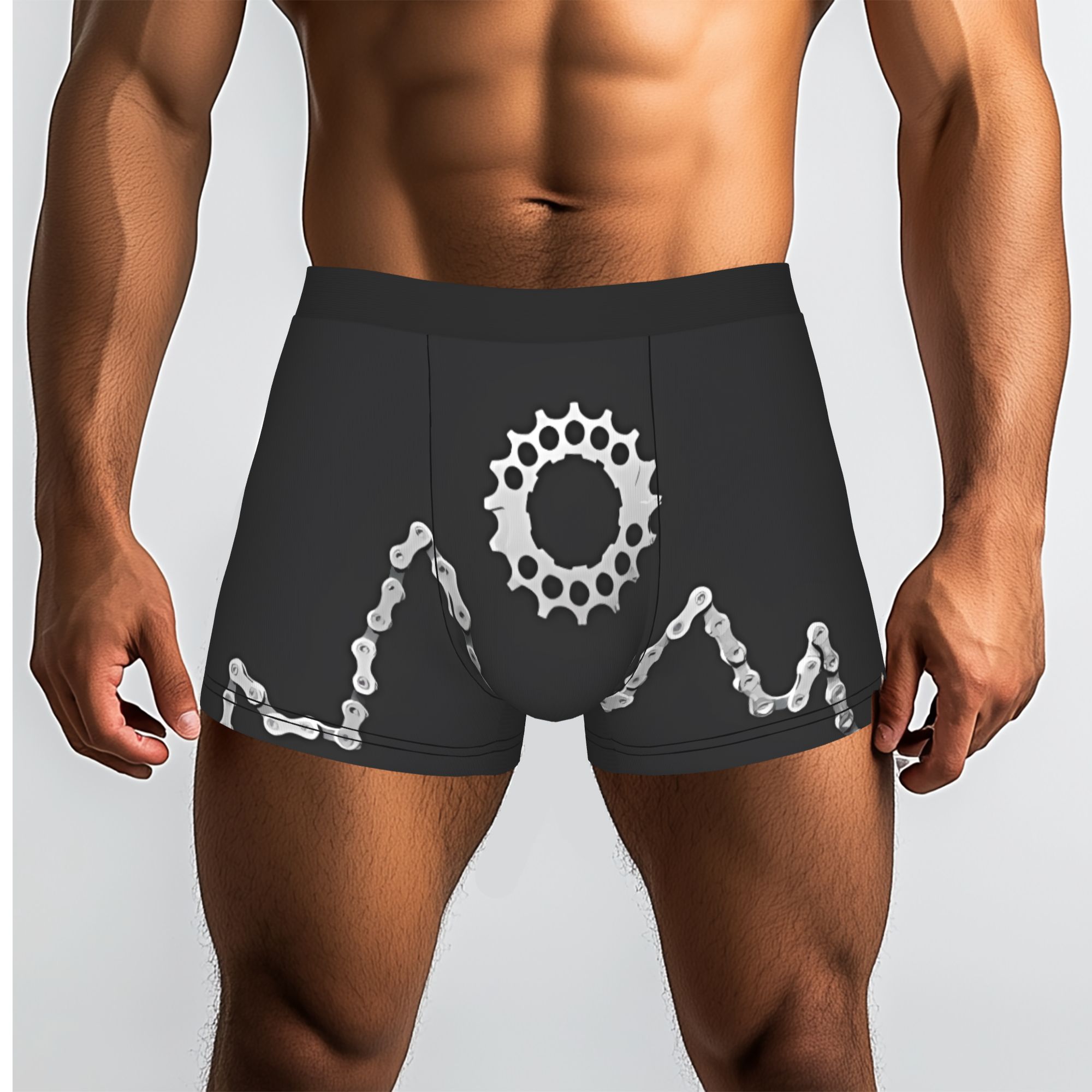 Mountain Biking Underwear - Bike Chain Mountains Mountain Bike MTB