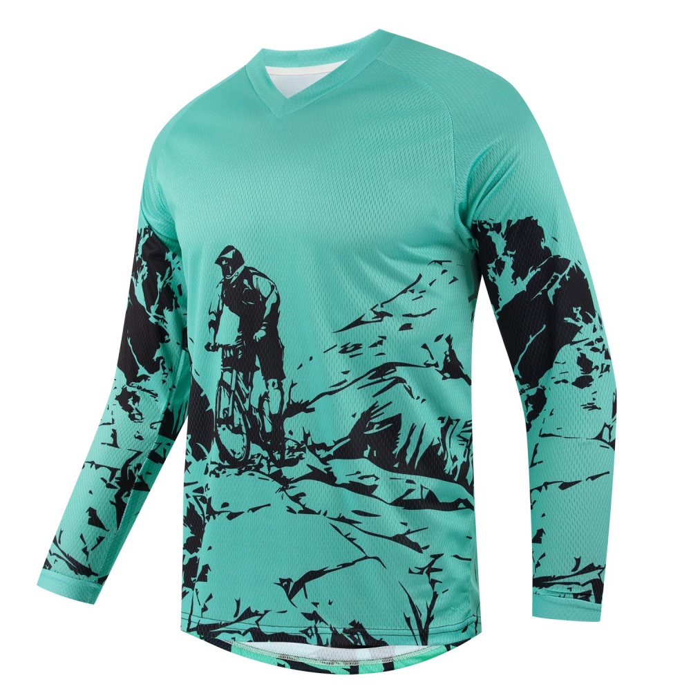 Men's Outdoor Mountain Bike Pr - Mountain Biking Long Sleeve Shirt 评论和价格