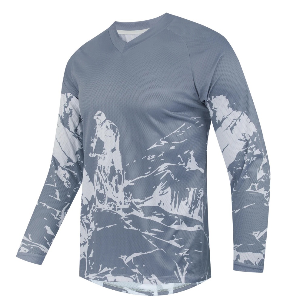 Men's Outdoor Mountain Bike Pr - Mountain Biking Long Sleeve Shirt 评论和价格