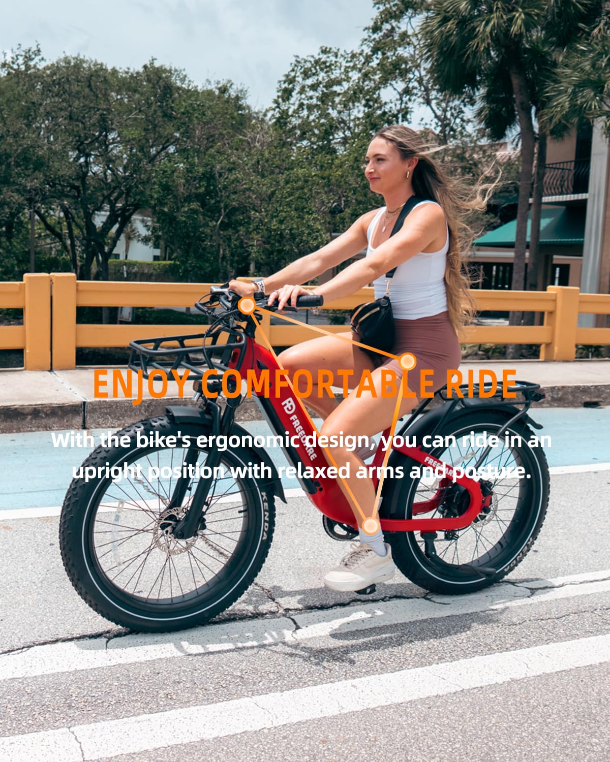 FREEDARE Electric Bike for Adu - Mountain Biking App 评论和价格