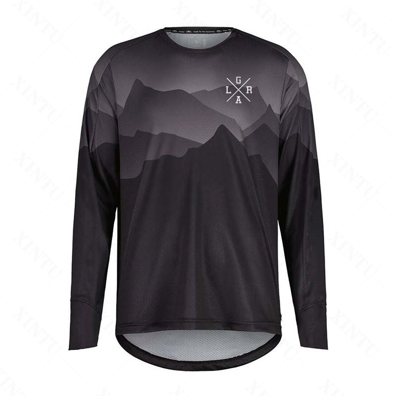 Men's Motorcycle Lrga Jersey M - Mountain Biking Long Sleeve Shirt 评论和价格