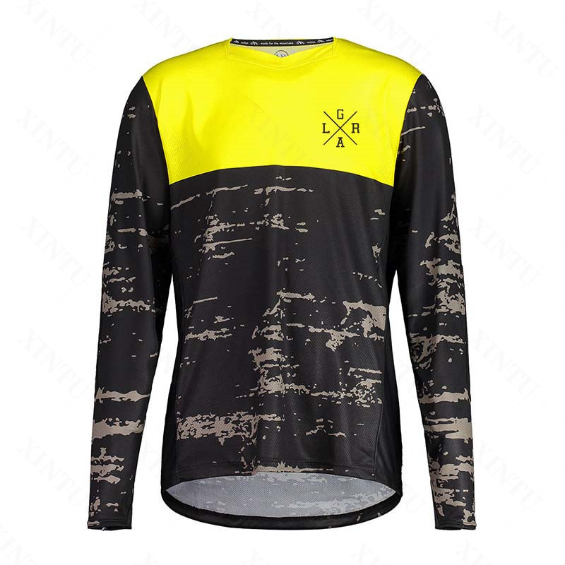 Men's Motorcycle Lrga Jersey M - Mountain Biking Long Sleeve Shirt 评论和价格