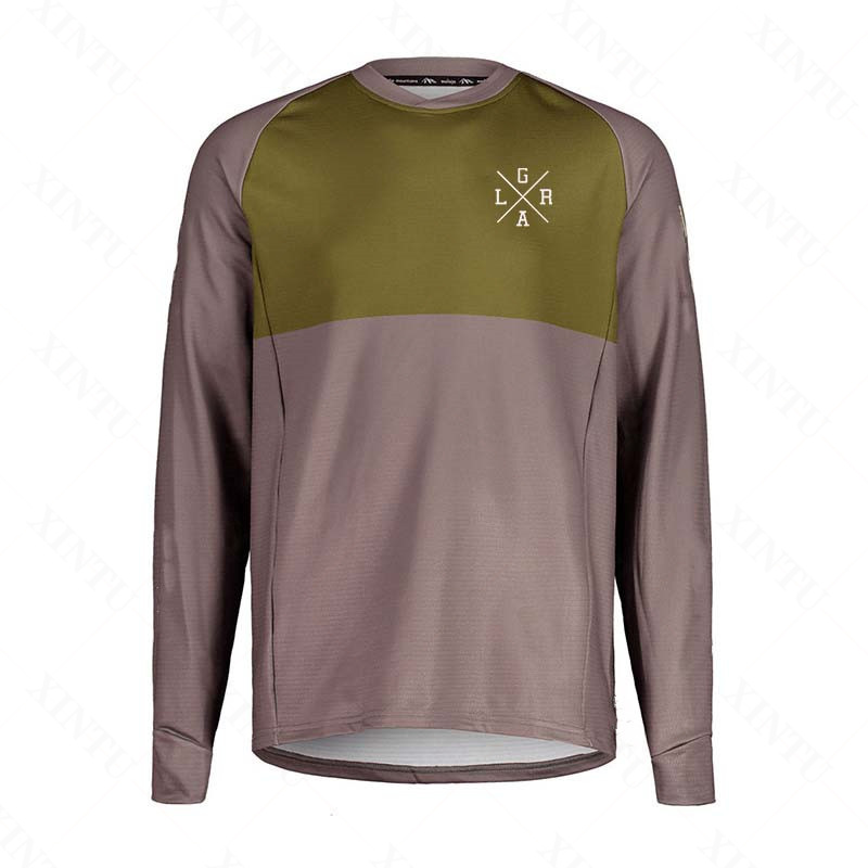 Men's Motorcycle Lrga Jersey M - Mountain Biking Long Sleeve Shirt 评论和价格