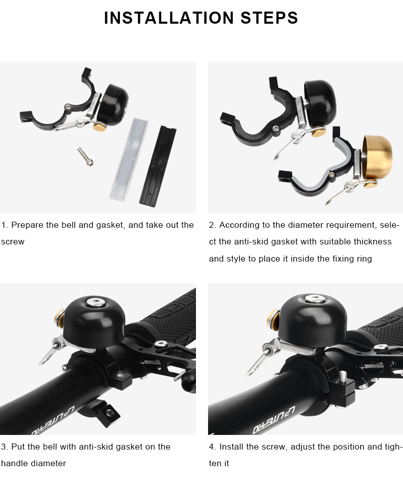Retro Bicycle Bell Copper Clas - Mountain Biking Pictures 评论和价格