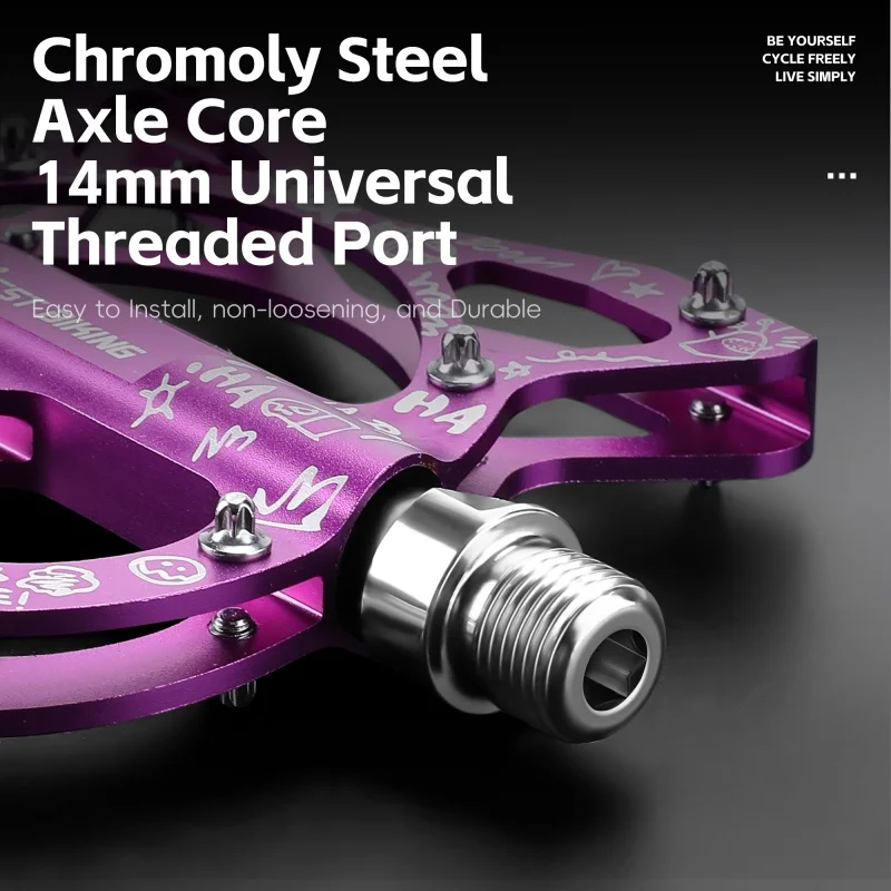 WEST BIKING 3 Bearing MTB Road - Pedal Platform Flat 评论和价格