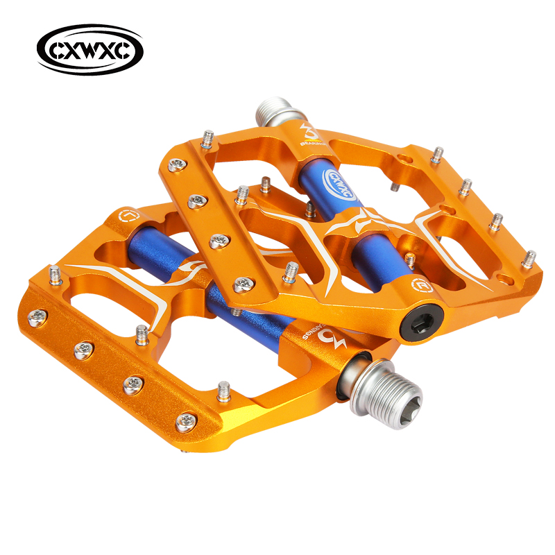 CXWXC V15 Bicycle MTB Pedals 3 - Pedal Platform Flat 评论和价格