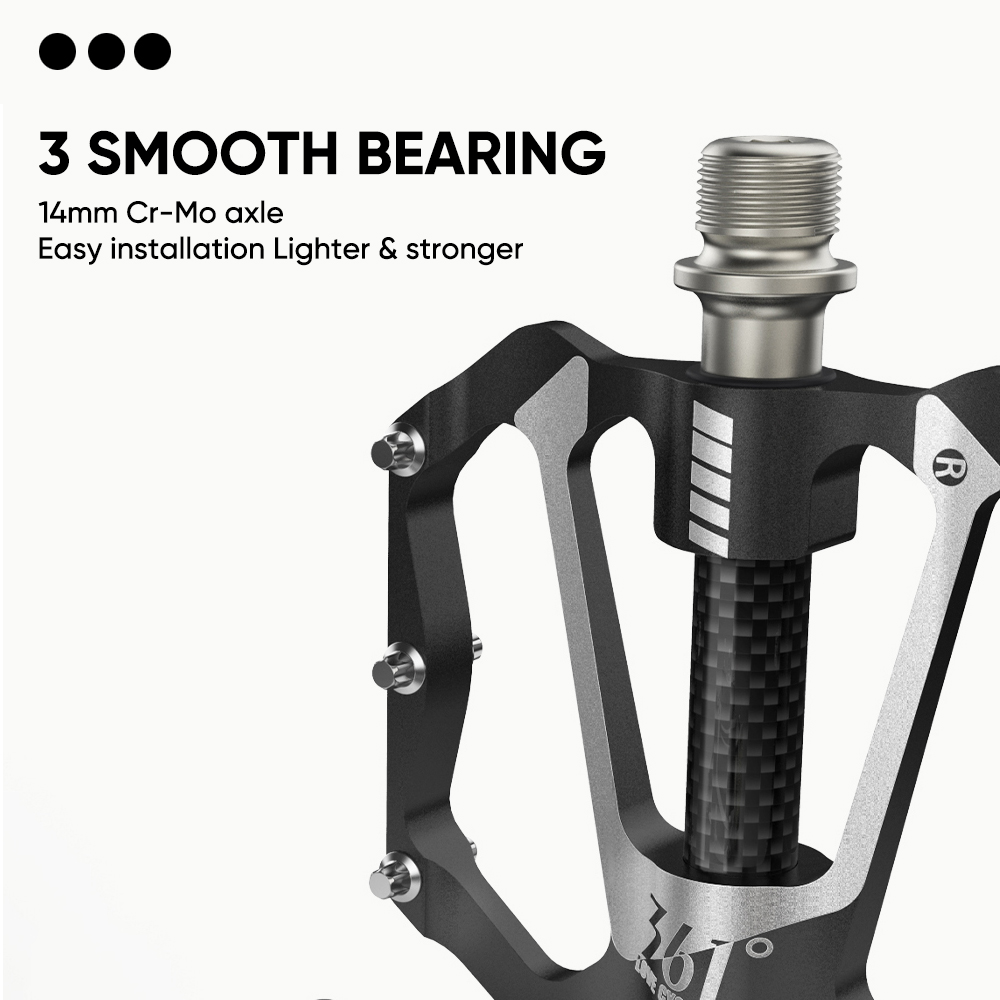 361 Degrees 3 Bearings Bike Pe - Pedal Platform Flat 评论和价格