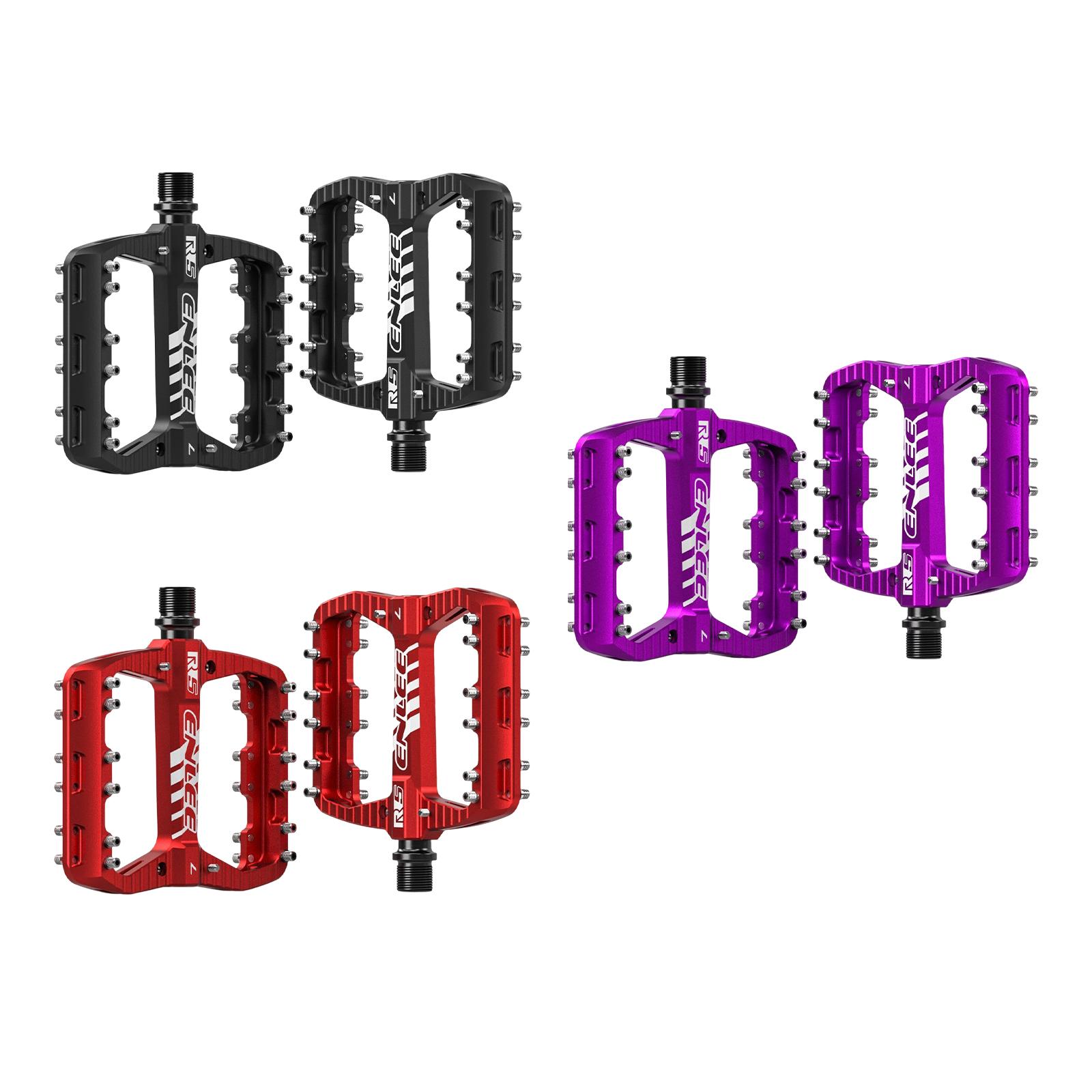 2x Bike Pedals with Anti Skid  - Pedal Platform Flat 评论和价格