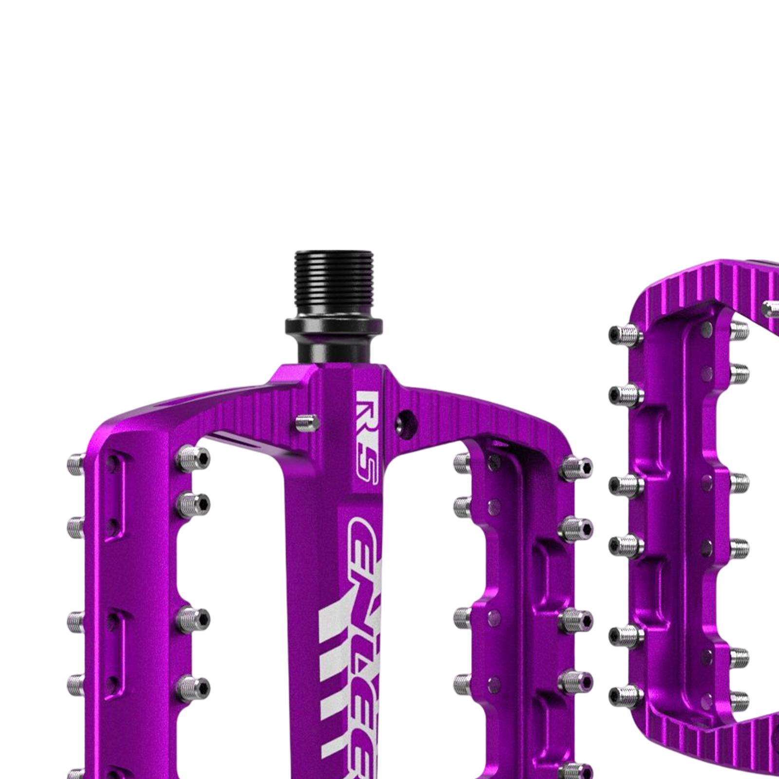 2x Bike Pedals with Anti Skid  - Pedal Platform Flat 评论和价格