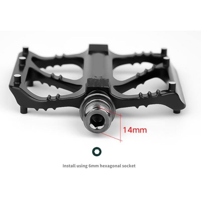 y1gd Aluminum Alloy Bicycles F - Pedal Platform Flat 评论和价格