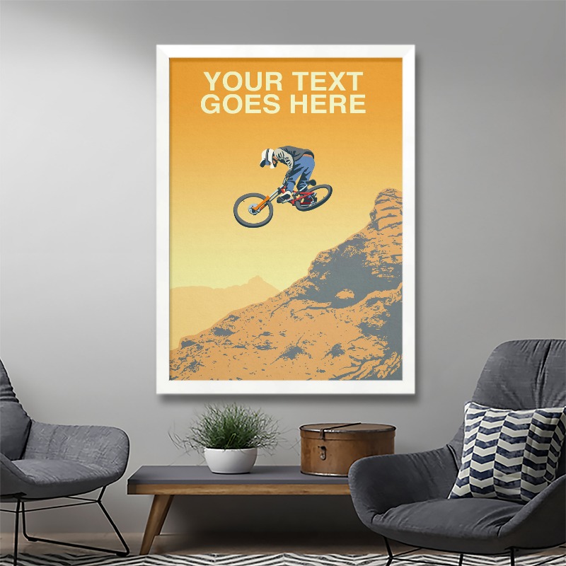 Mountain Bike Trail Poster Sno - Mountain Biking Pictures 评论和价格