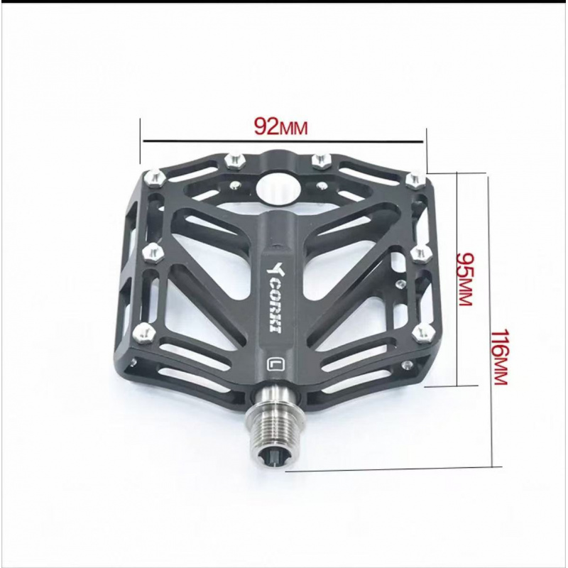 CORKI Mountain Bike Pedals Hol - Pedal Platform Flat 评论和价格