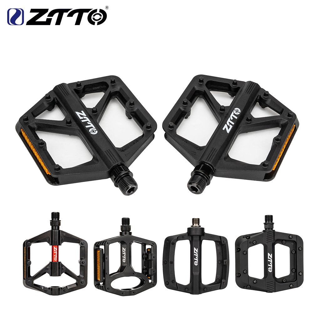 ZTTO Bicycle Pedals Nylon Peda - Pedal Platform Flat 评论和价格