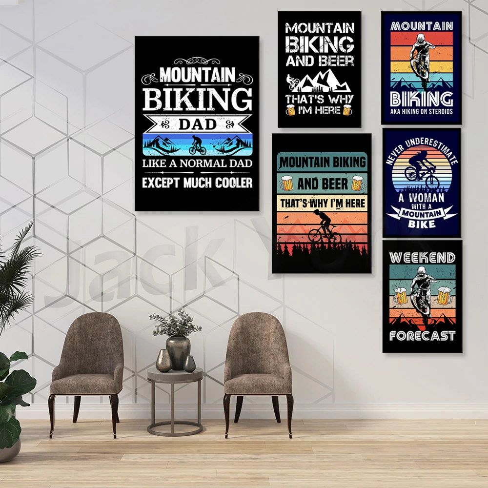 Go Mountain Bike Print Canvas  - Mountain Biking Pictures 评论和价格