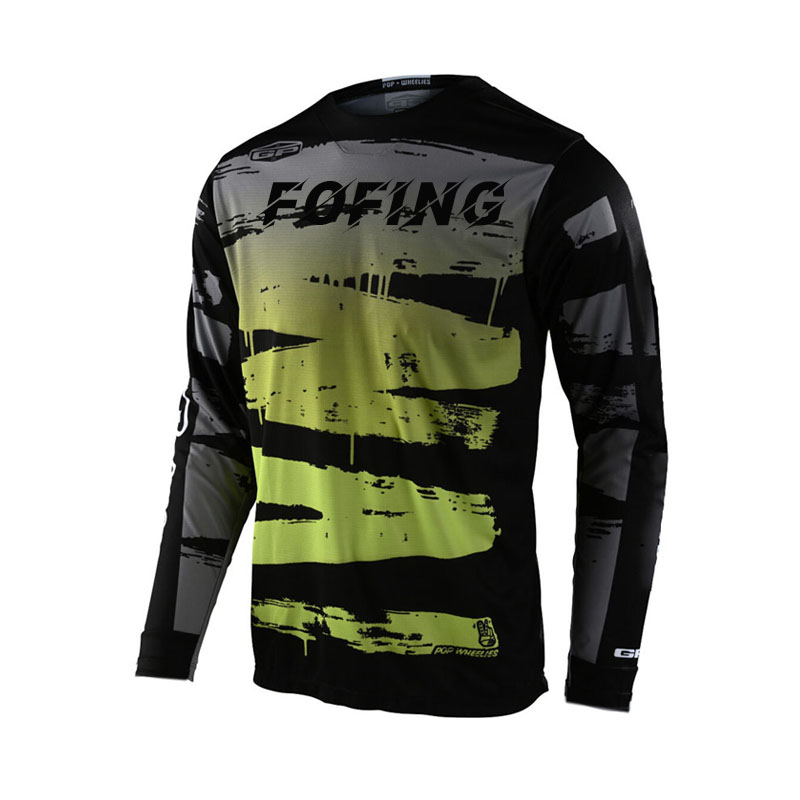Cycling Jersey FOFING Men's Cy - Mountain Biking Long Sleeve Shirt 评论和价格