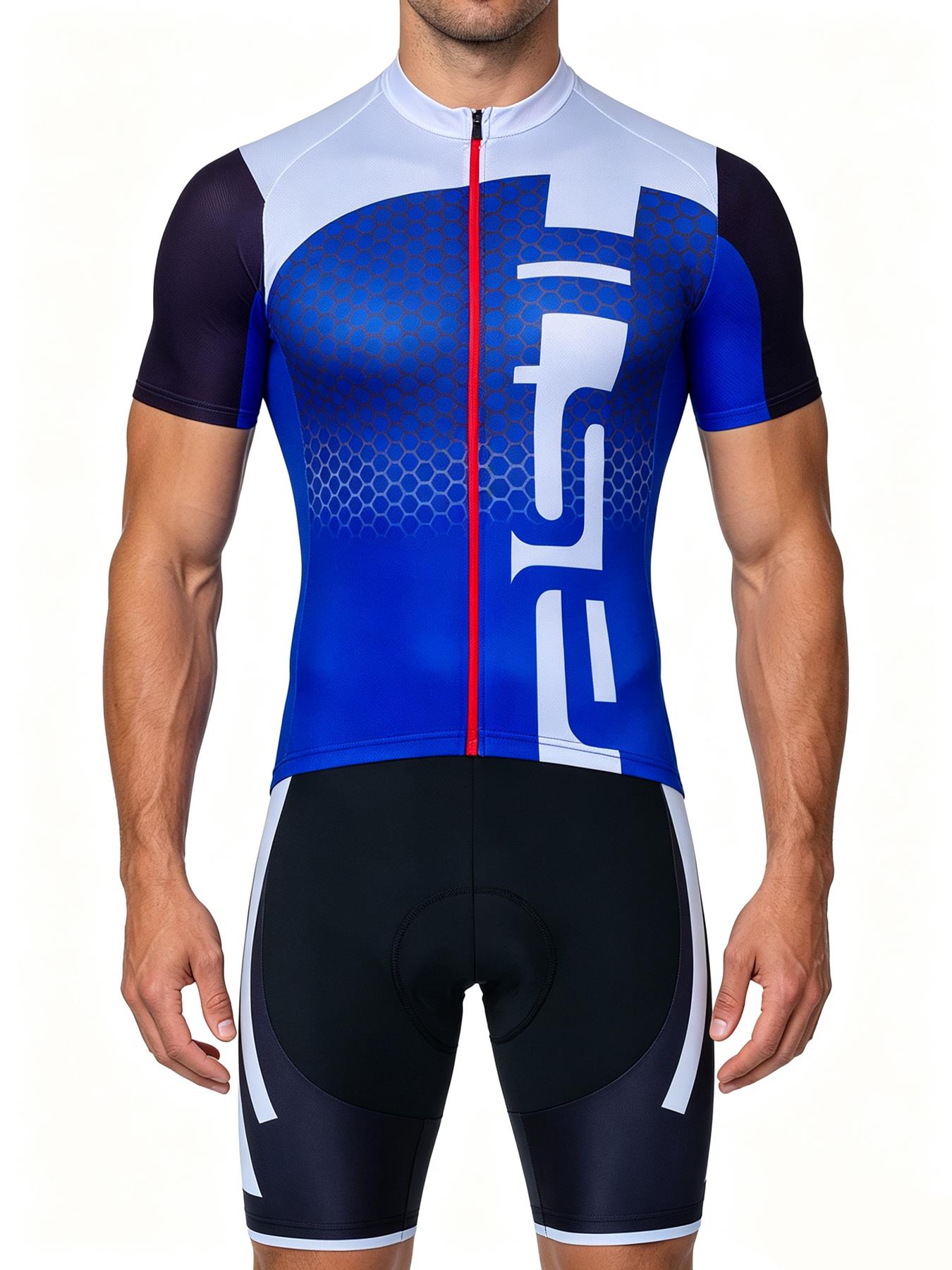 Pro Team Cycling Jersey Set Su - Mountain Biking Underwear 评论和价格