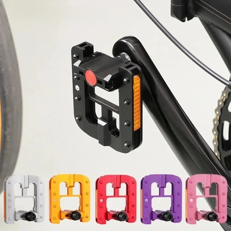 For Foldable Bicycle Flat Peda - Pedal Platform Flat 评论和价格